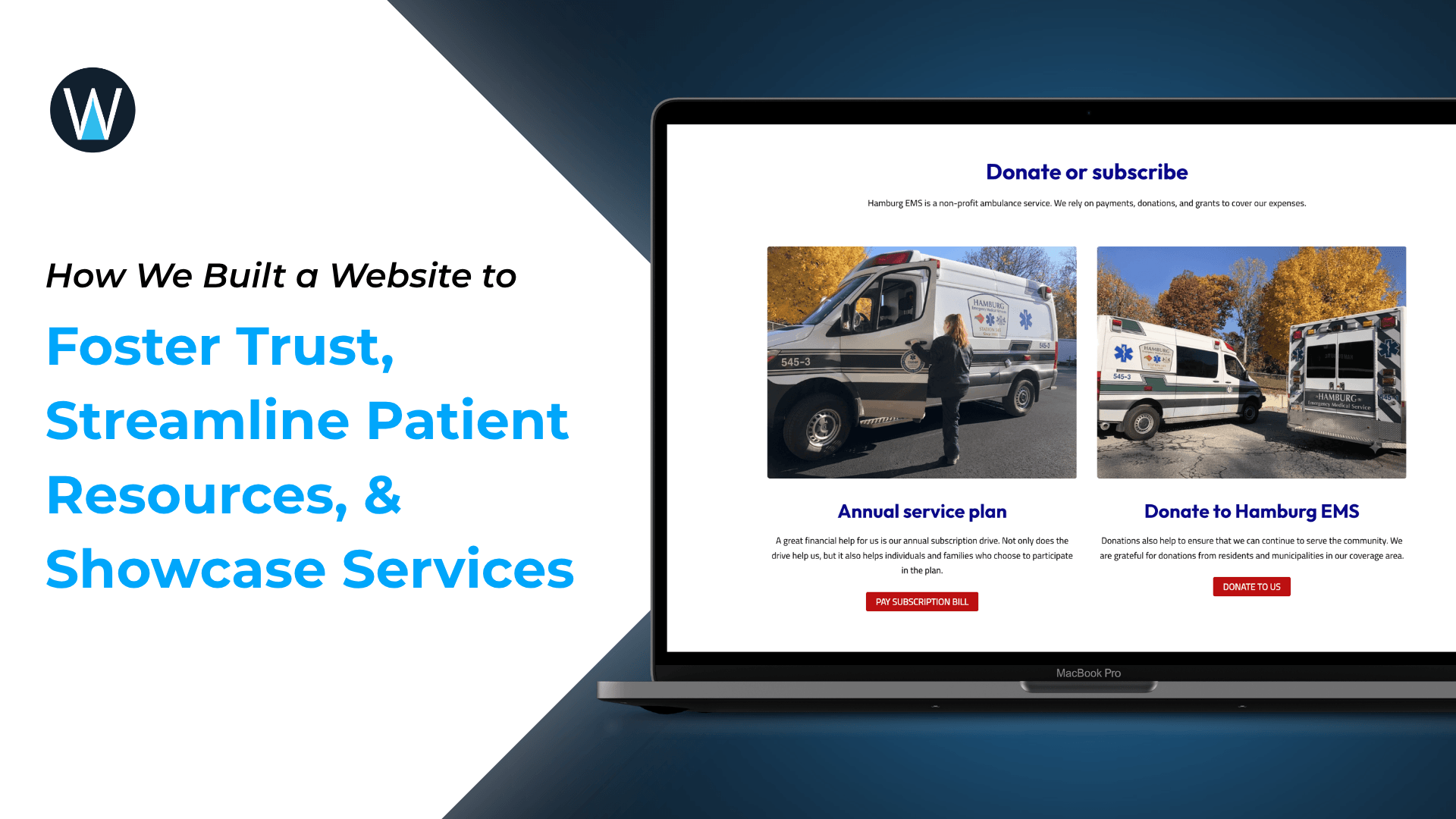 How We Built a Website to Foster Trust, Streamline Patient Resources, & Showcase Services
